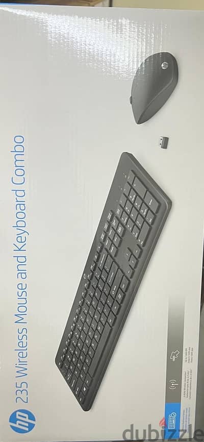 Wireless keyboard and mouse