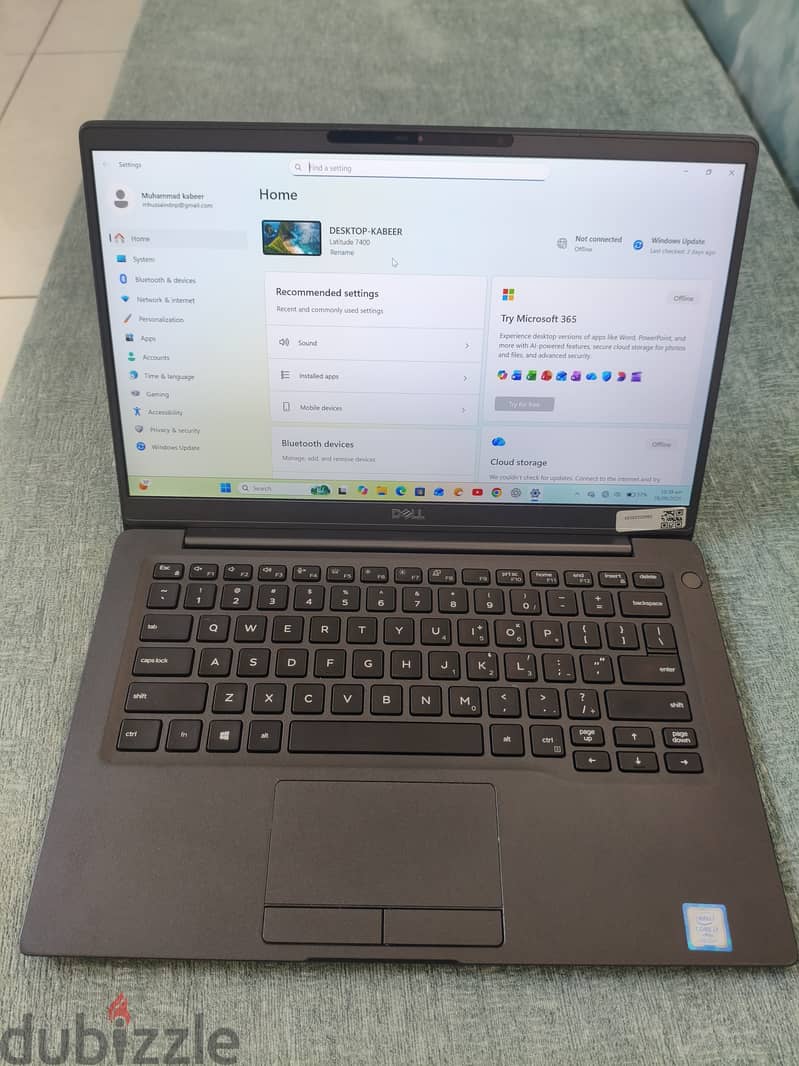Dell Latitude 7400 Core i7 / 16GB RAM / 512GB NVMe SSD / 100% Battery 1
