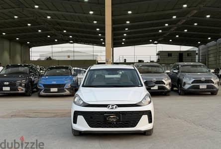 هيونداي i10 2025 بيضاء | Hyundai i10 2025 White