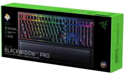 Razer BlackWidow V3 pro wireless mechanical keyboard