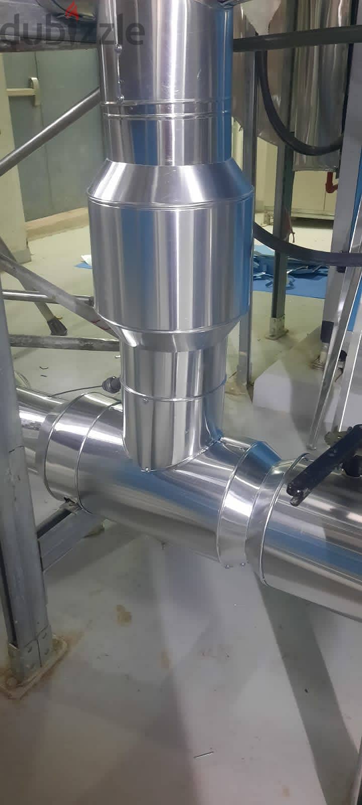 Hvac duct work &Exhust duct & chiller fun coil unit 14