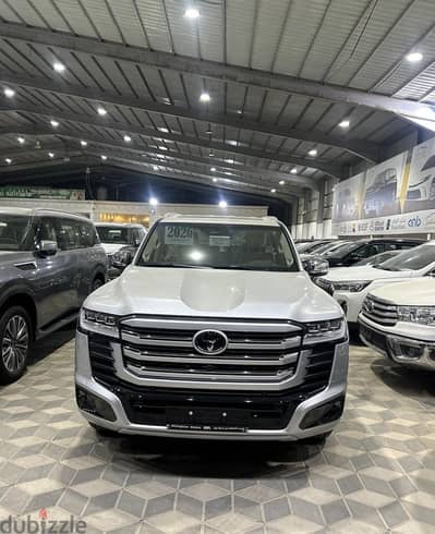 لاندكروزر VXR قطري هجين 2026 فضي عرض خاص