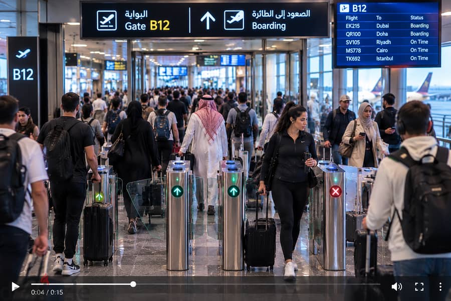 بوابة TA-318 Flap للتحكم في دخول وخروج الأفراد 4