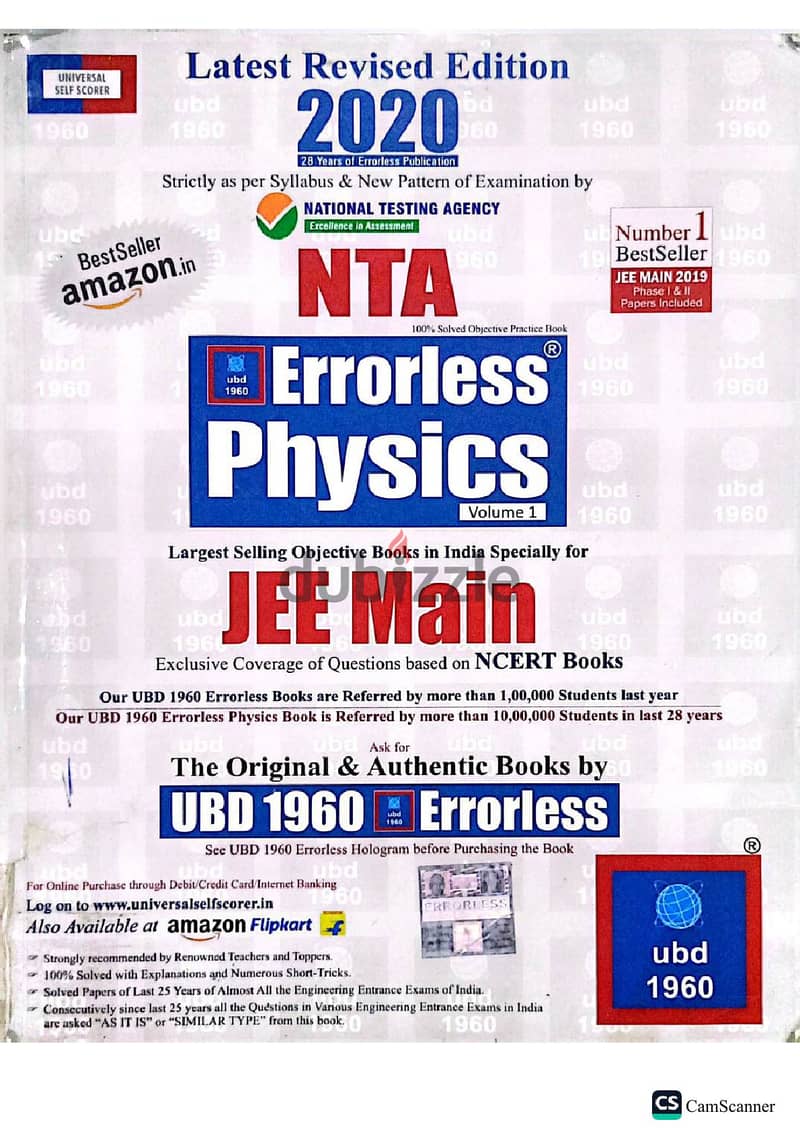 Complete NEET & JEE 8-Book Prep Set (HC Verma + Full Errorless PCB) – 1