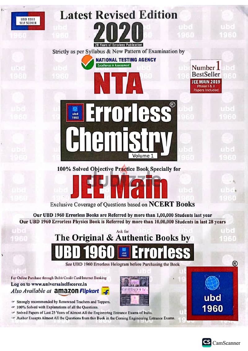 Complete NEET & JEE 8-Book Prep Set (HC Verma + Full Errorless PCB) – 2