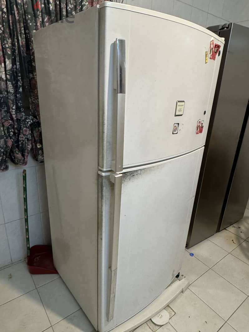 White refrigerator 1