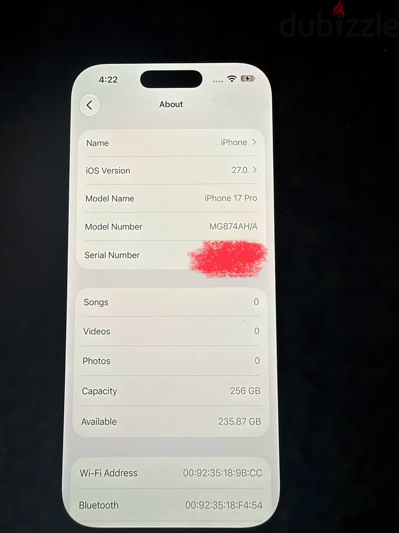 iPhone 17 Pro never been used. 2
