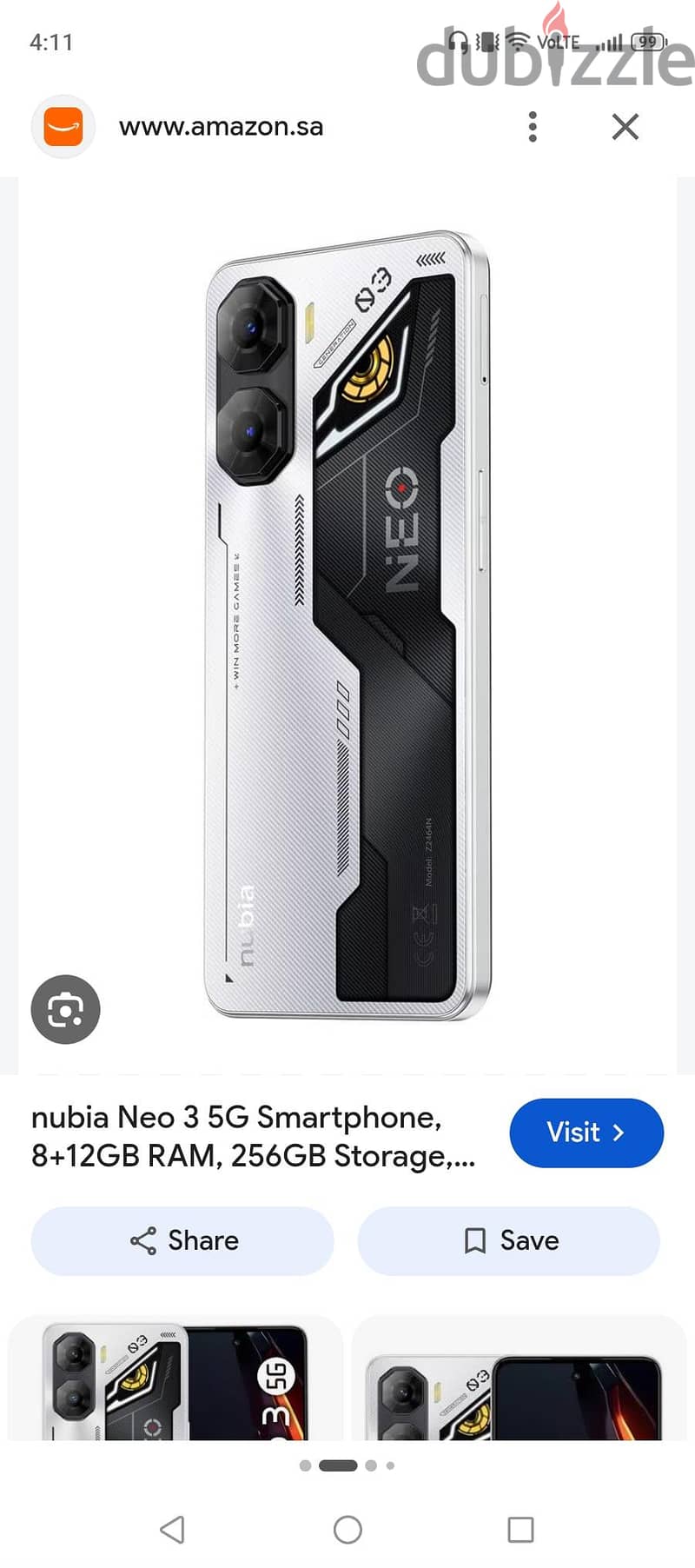 NOBIA new 3  5G.   256GB 2