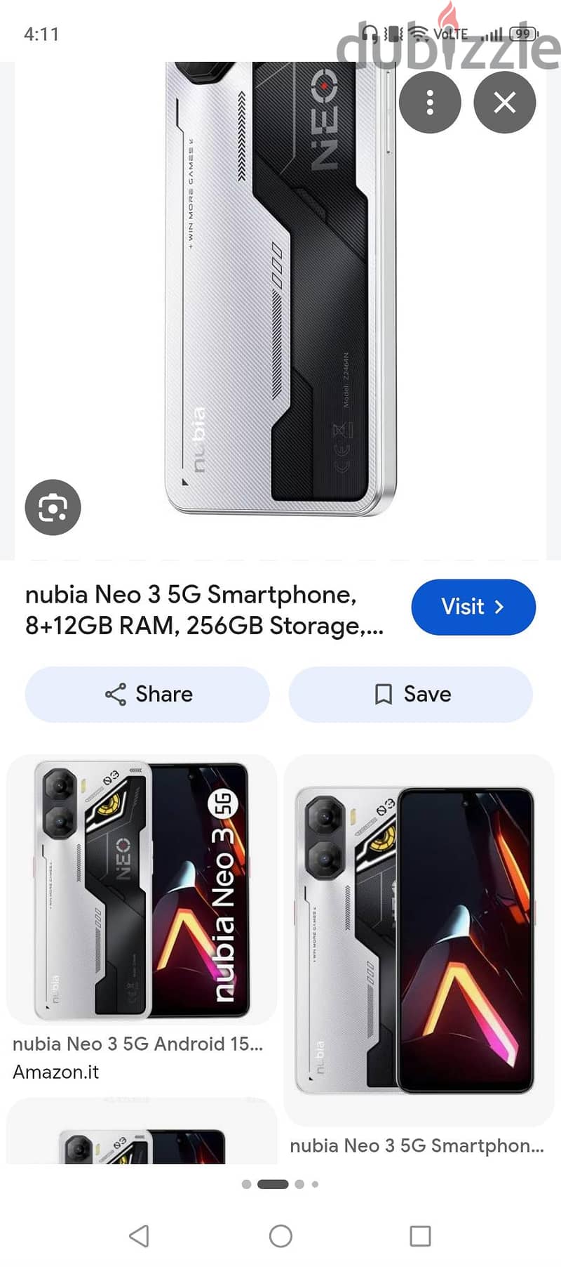 NOBIA new 3  5G.   256GB 3