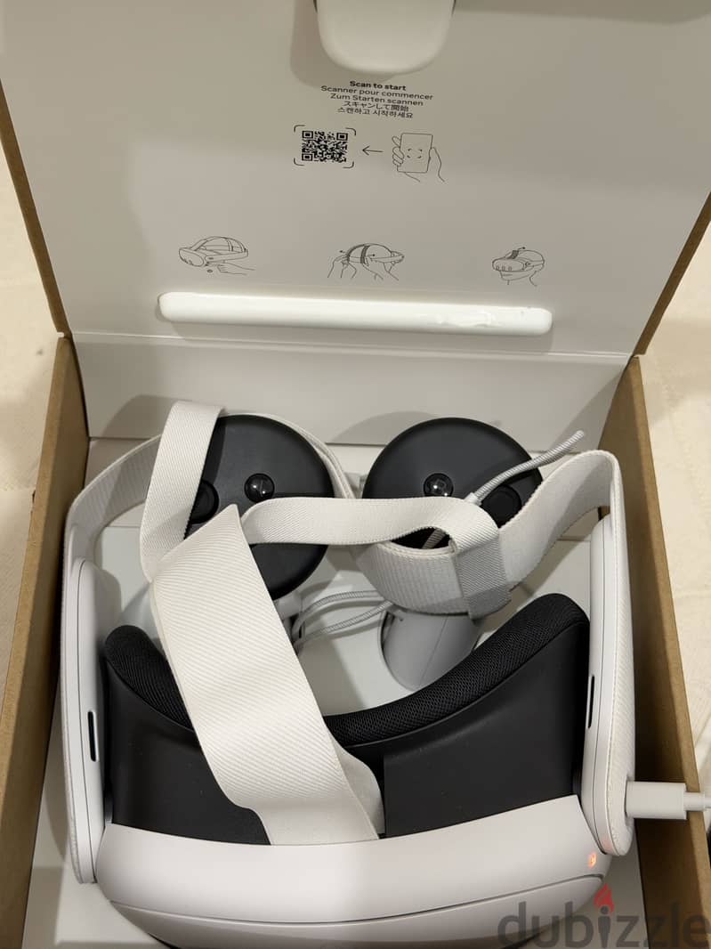 Meta Quest 3 Advanced All-In-One VR Headset – 512GB only 18 days used. 3