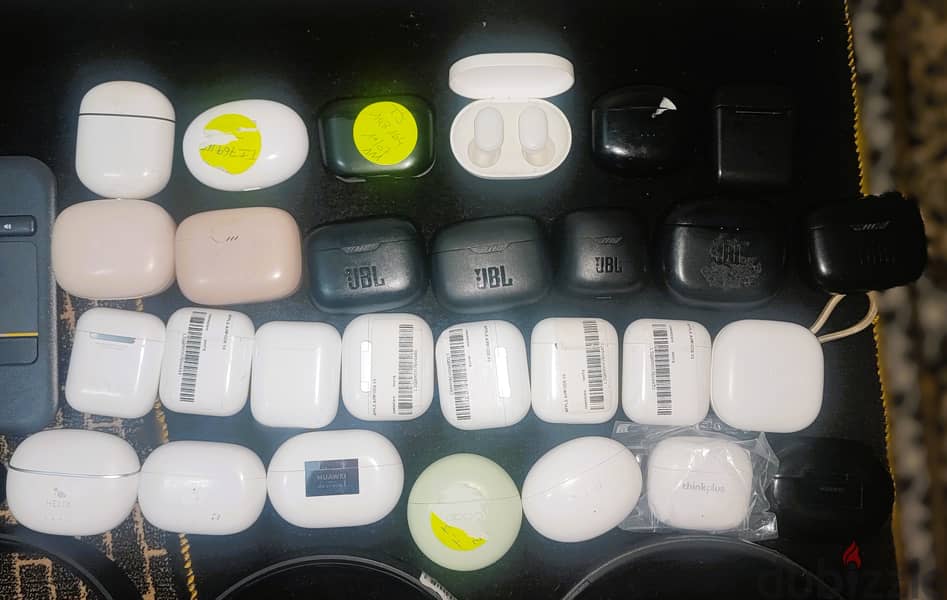 EARBUDS HEADPHONES SONY APPEL JBL  سماعات ماركات عالميه أصلية 1