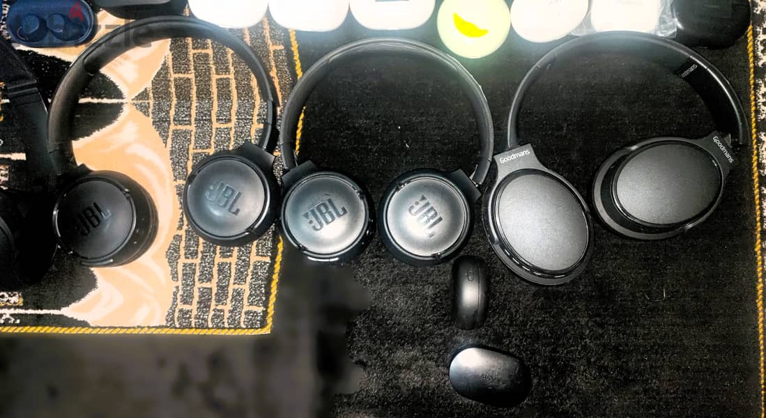 EARBUDS HEADPHONES SONY APPEL JBL  سماعات ماركات عالميه أصلية 2