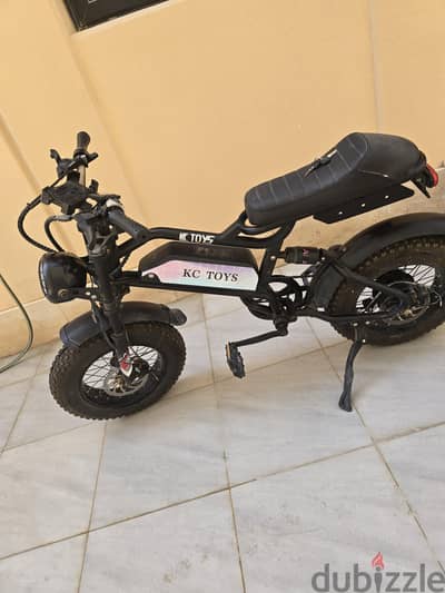 Fat Tire e bike 55koh top speed