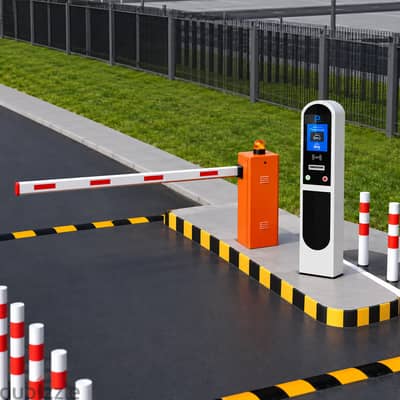 نظام وجهاز اصدار تذاكر دخول مواقف السيارات بالتذاكر