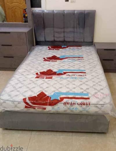 Medium Size Beds available with Medicated Mattress in Jeddah