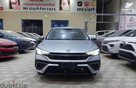 ام جي MG5 ستاندر الشكل الجديد 2025