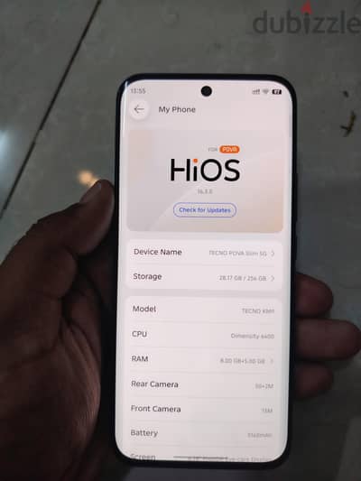 Tecno pova slim 5G
