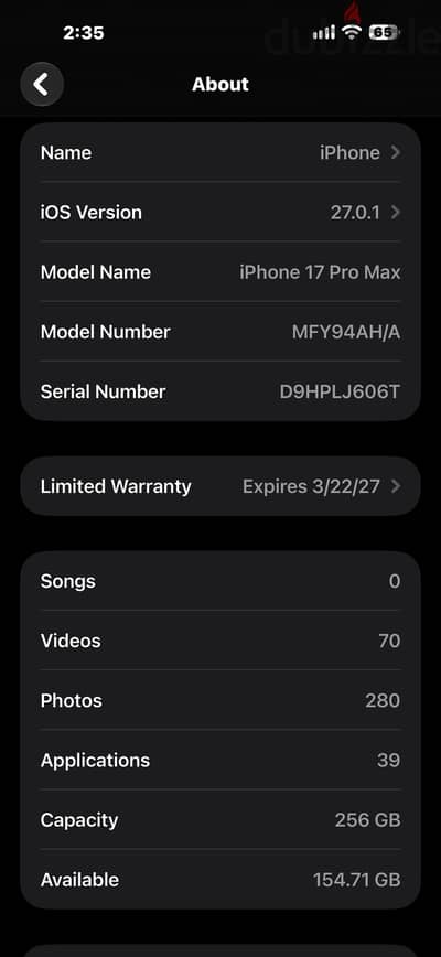 i phone 17 pro max