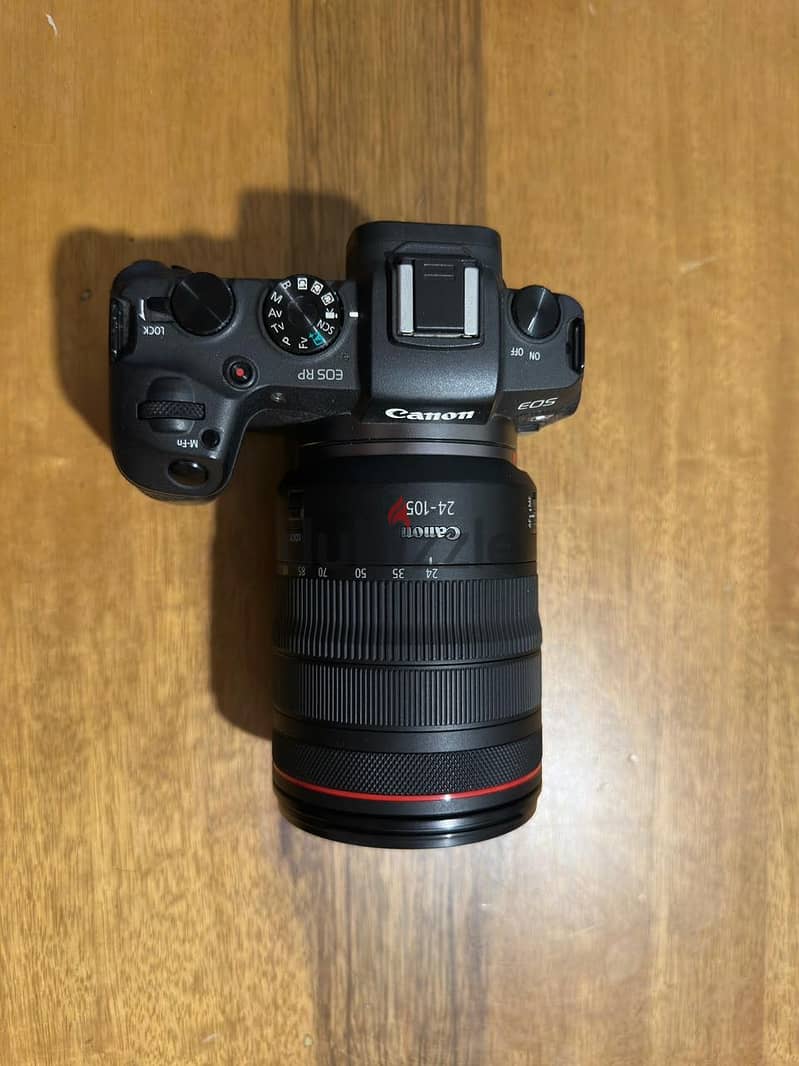 Canon eos RP and 24-105 f4 L lense 4