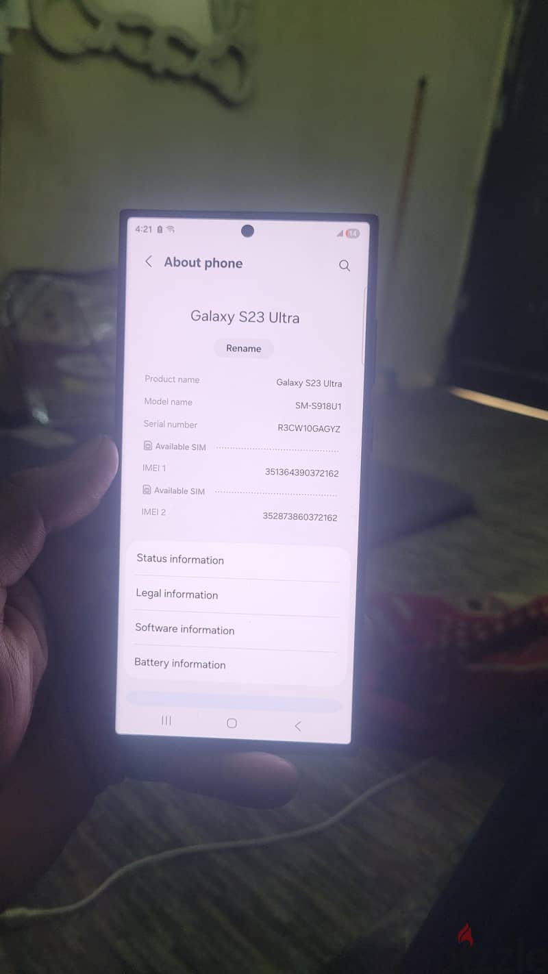 Samsung S23 Ultra 256 good condition 4