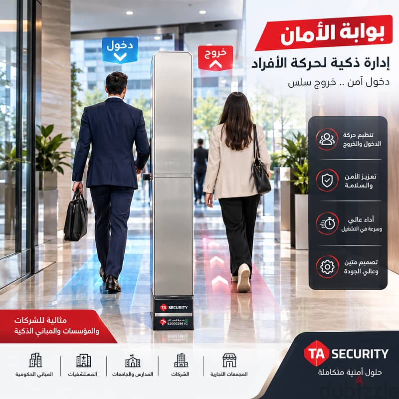 بوابة أمان المتاجر ومنع السرقة 7