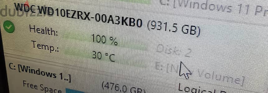 WB Green Hard Disk Drive 1TB