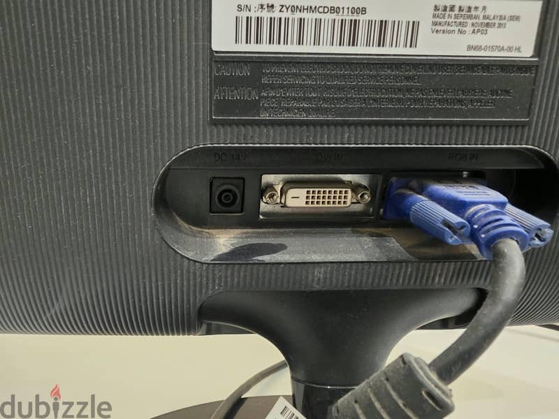 شاشة سامسونج 21.5 بوصة Full HD S22C300B 1