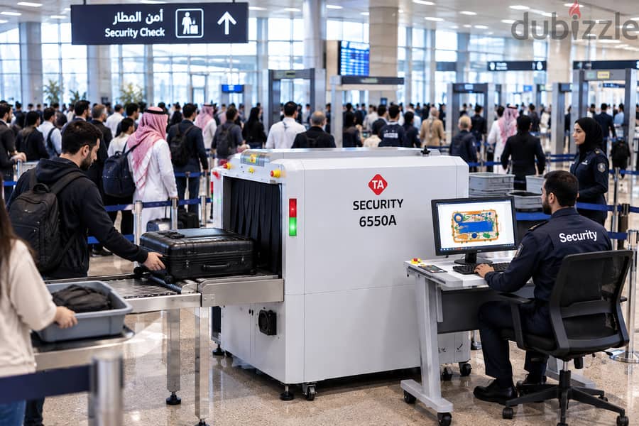 جهاز فحص الحقائب والأمتعة X-Ray TA-6550A 4