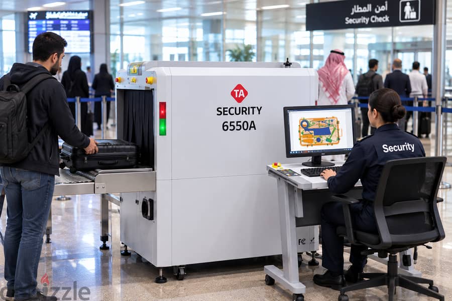 جهاز الأشعة السينية لفحص الحقائب والطرود 1