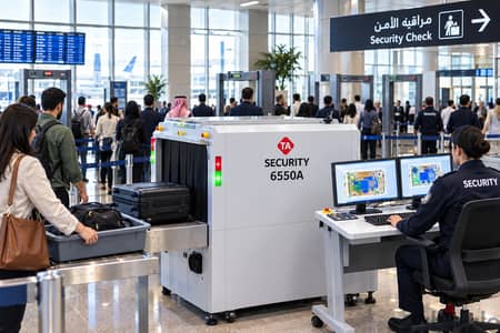 أمان أعلى مع جهاز تفتيش الحقائب TA-6550A
