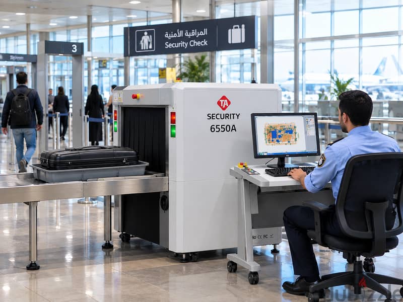 أمان أعلى مع جهاز تفتيش الحقائب TA-6550A 2