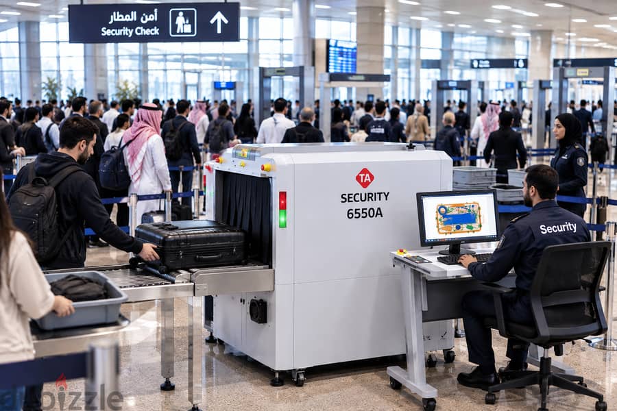 جهاز فحص أمني للحقائب والأمتعة TA-6550A 4