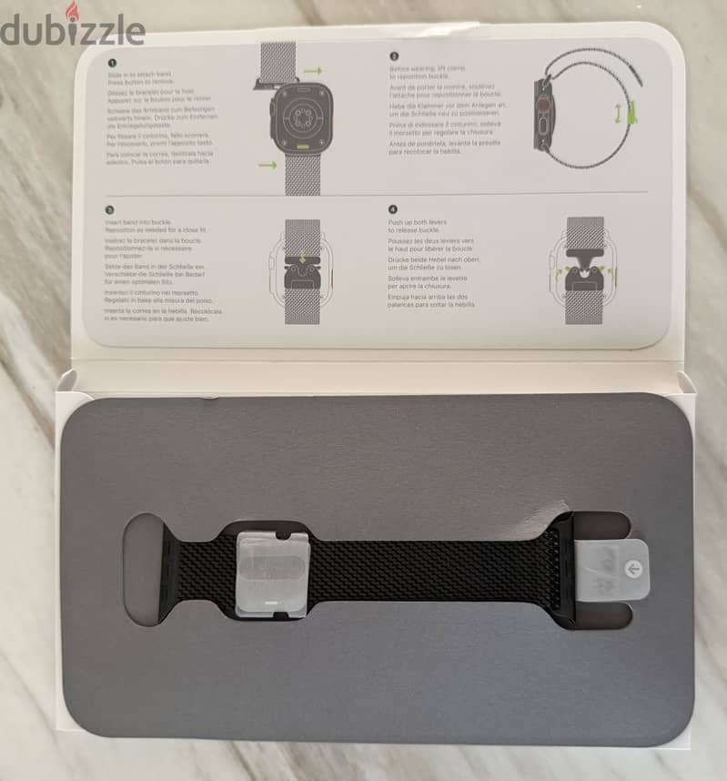 Apple Watch Ultra 2 49mm - Black Titanium + Apple Milanese Loop 13