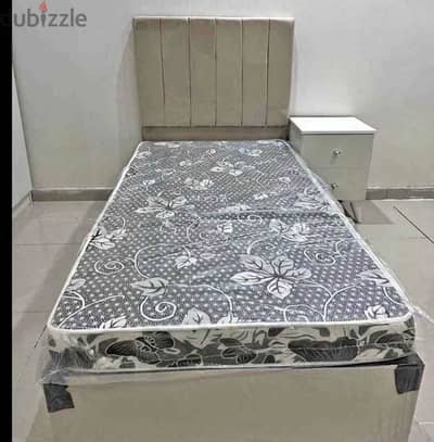 New Single beds with mattress or without mattress