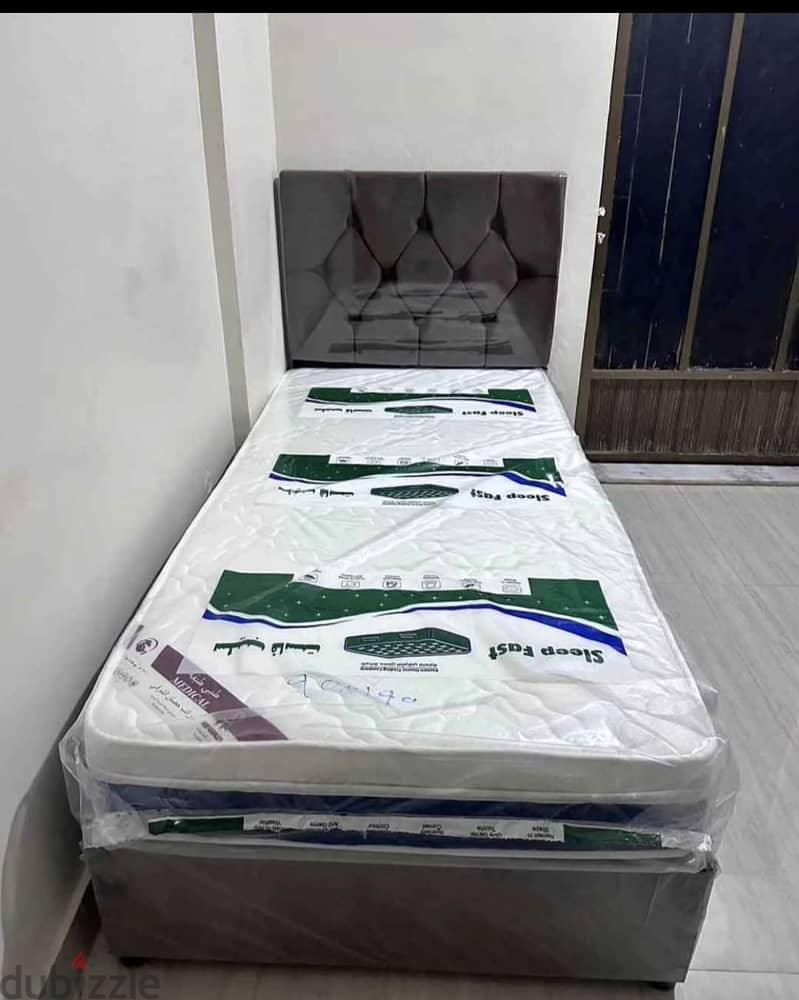New Single beds with mattress or without mattress 2