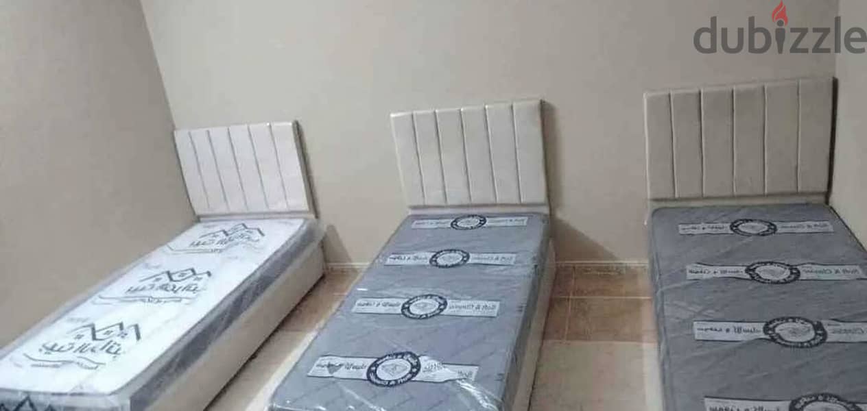 New Single beds with mattress or without mattress 4