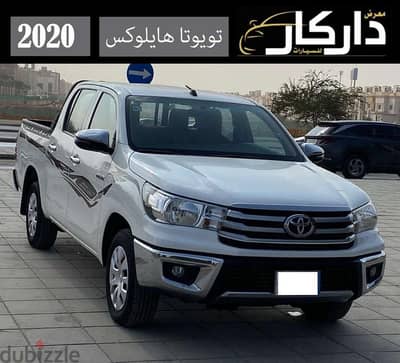 تويوتا هايلوكس بنزين عادي بدون دبل 2020