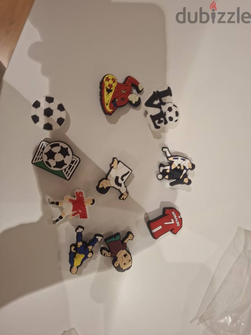 Ronaldo charms for crocs 2