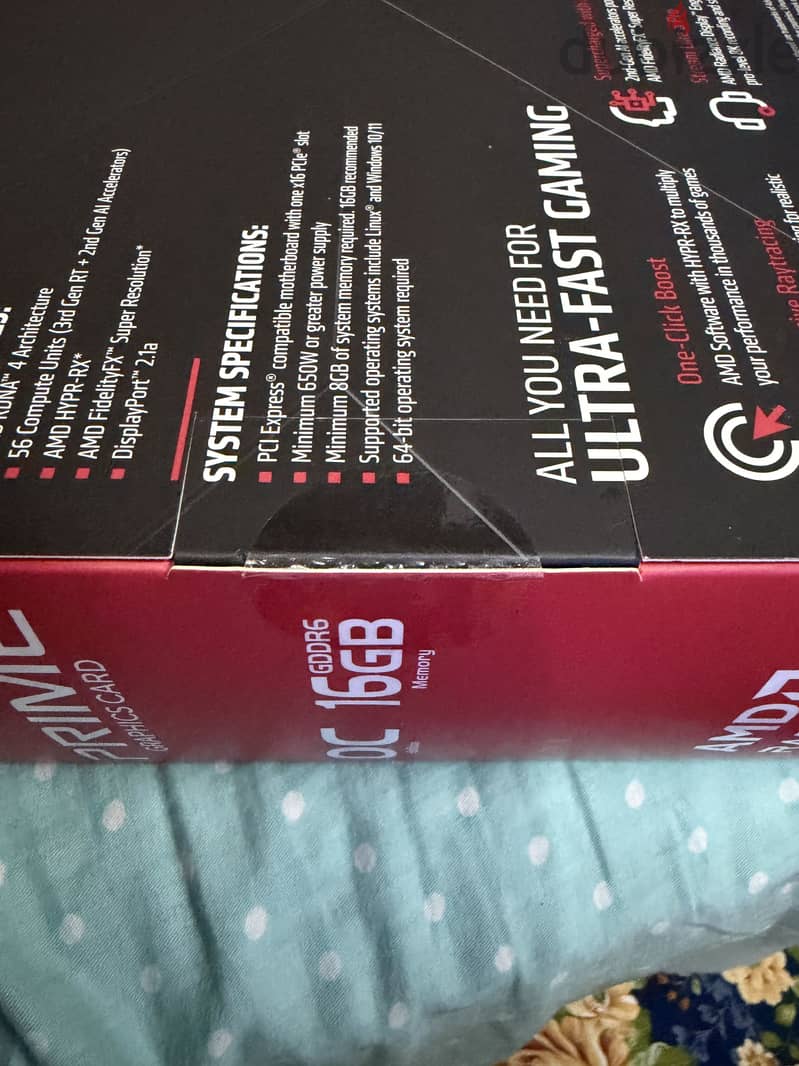 Asus prime Radeon AMD RX 9070 GPU 16GB 1