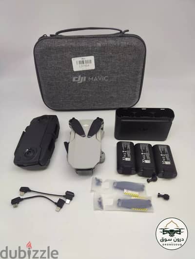 درون DJI Mini الجيل الأول فلاي مور كومبو مستعمل
