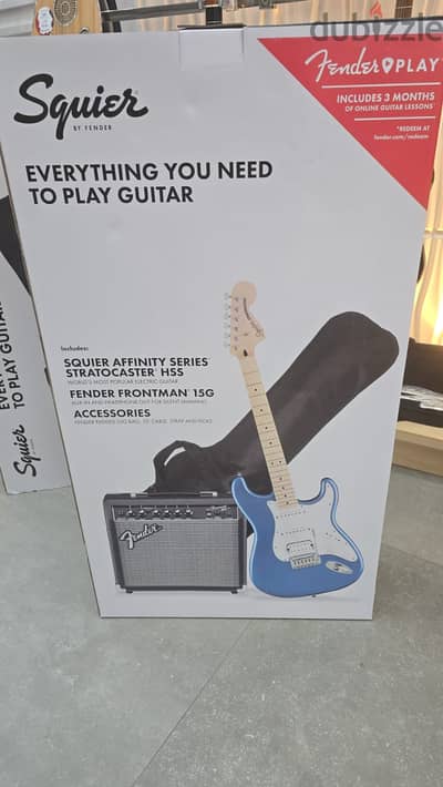 Squier Electric Guitar and Fender