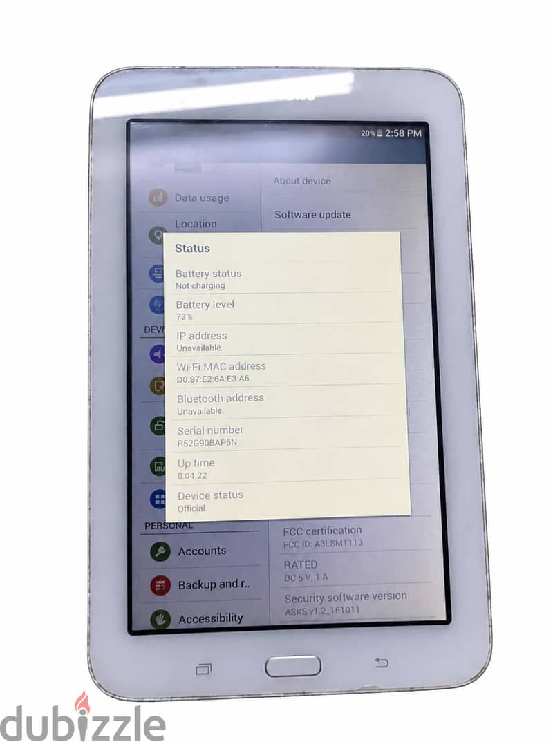 Samsung Galaxy Tab 3lite 2