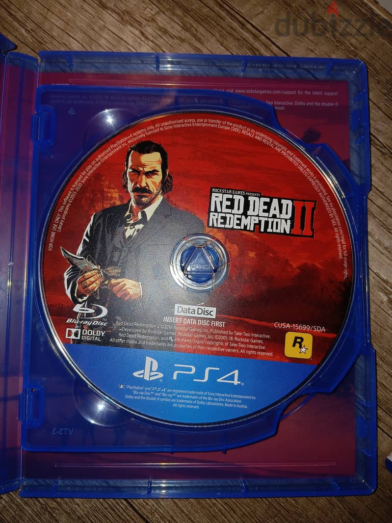 RDR2 (ps4) wrc10 (ps5) for sell 1