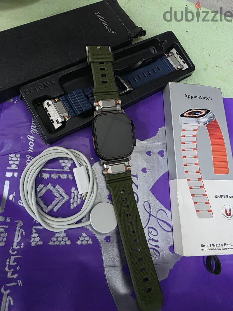 Apple - watch ultra 3 cellular plus GPS 100 battery full fresh 5