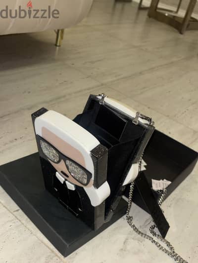 Karl Lagerfeld K/lkonik Karl Minaudière crossbody bag, style 86KW3115
