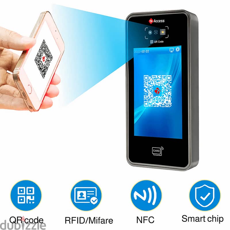قفل إلكتروني ذكي بالبصمة وRFID وكلمة المرور 4