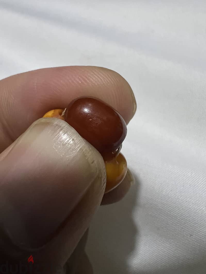 Vintage  Authentic German Amber Prayer beads for sale 5