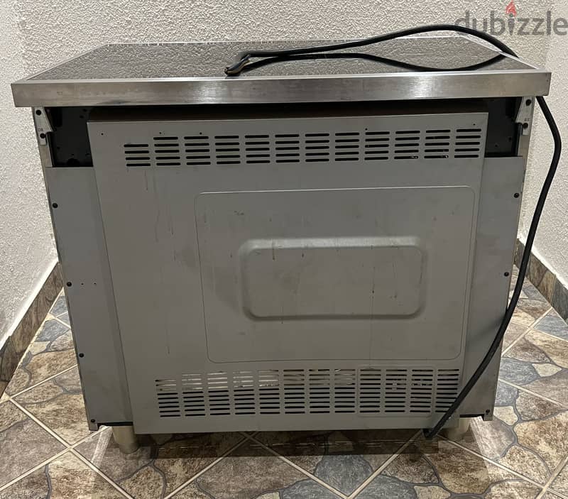 فرن كهربائي جليم جاز GLEM GAS سيراميك 5 عيون مقاس 60X90 9