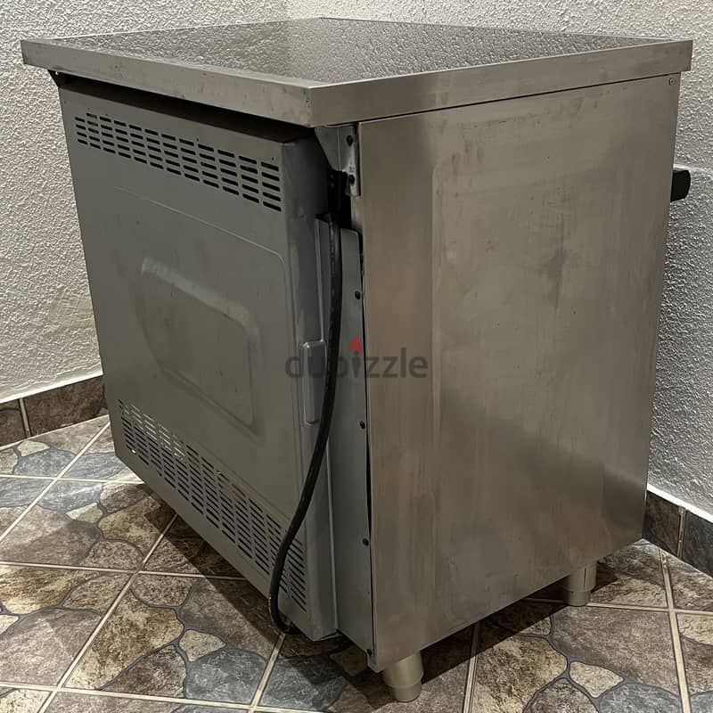 فرن كهربائي جليم جاز GLEM GAS سيراميك 5 عيون مقاس 60X90 10