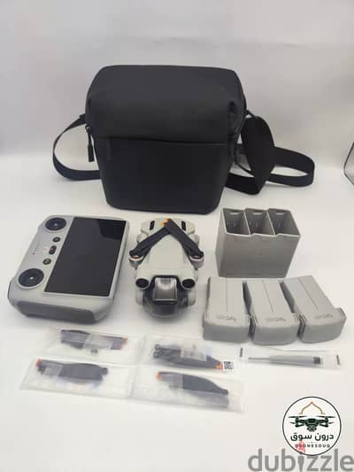 درون DJI Mini 3 Pro بالشاشة فلاي مور كومبو مستعمل